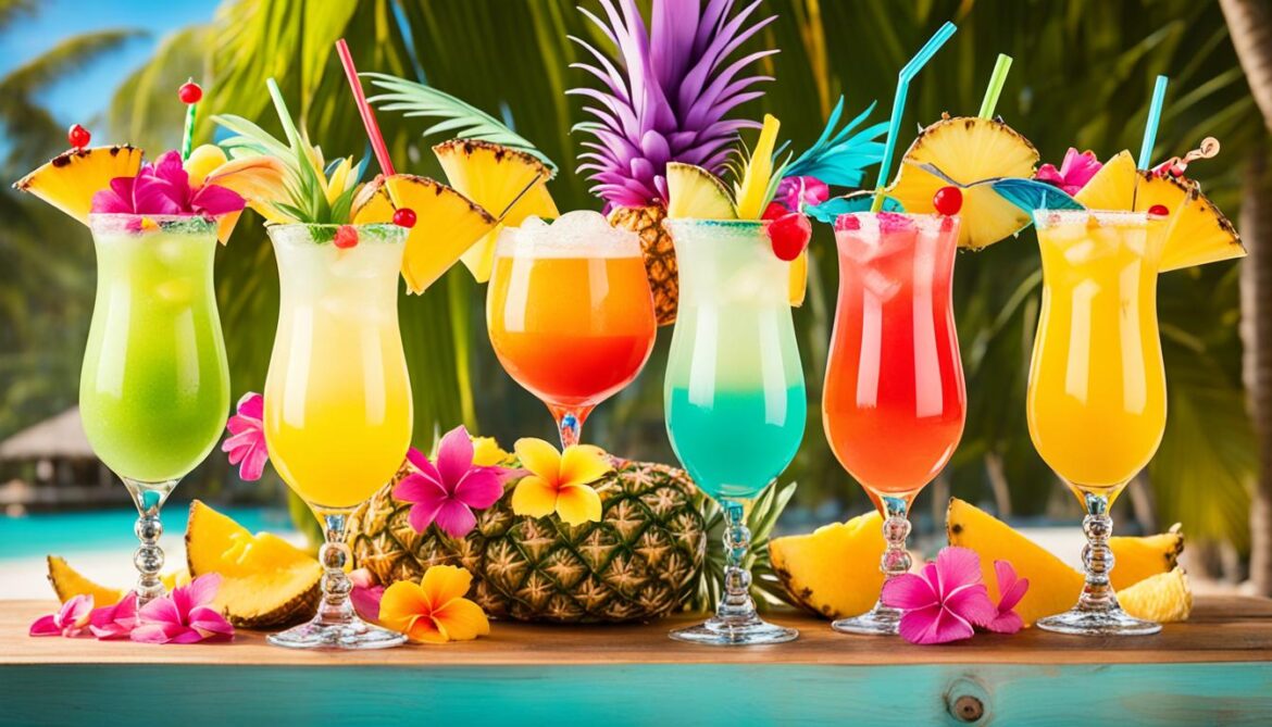 Hawaii Cocktails - Free Spin Bonus, Free Play